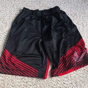 Youth black nike shorts in great condition size large